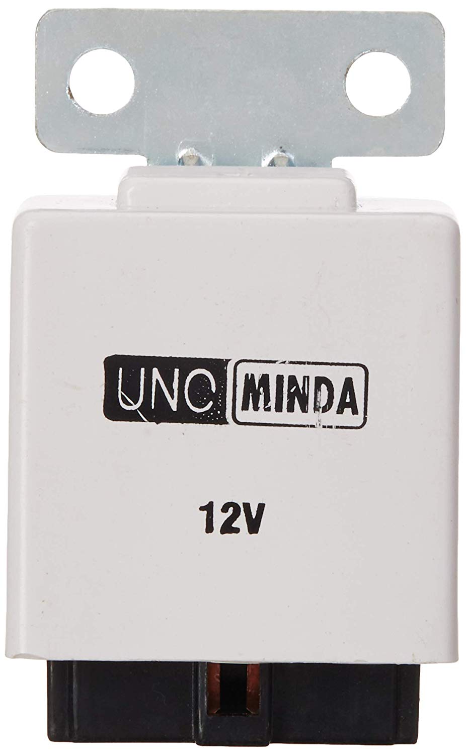 Uno Minda TD-2014 DUAL HEAD LIGHT RELAY - 8 PIN (MICO TYPE) - WITH BRACKET - W/O WIRE - 12V/30A For-TATA-UNIVERSAL Set of 1